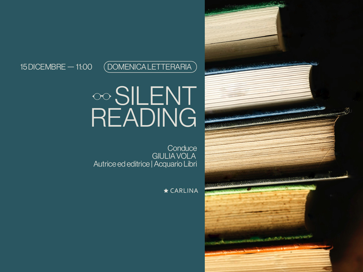 silent reading carlina 15 dicembre giulia vola