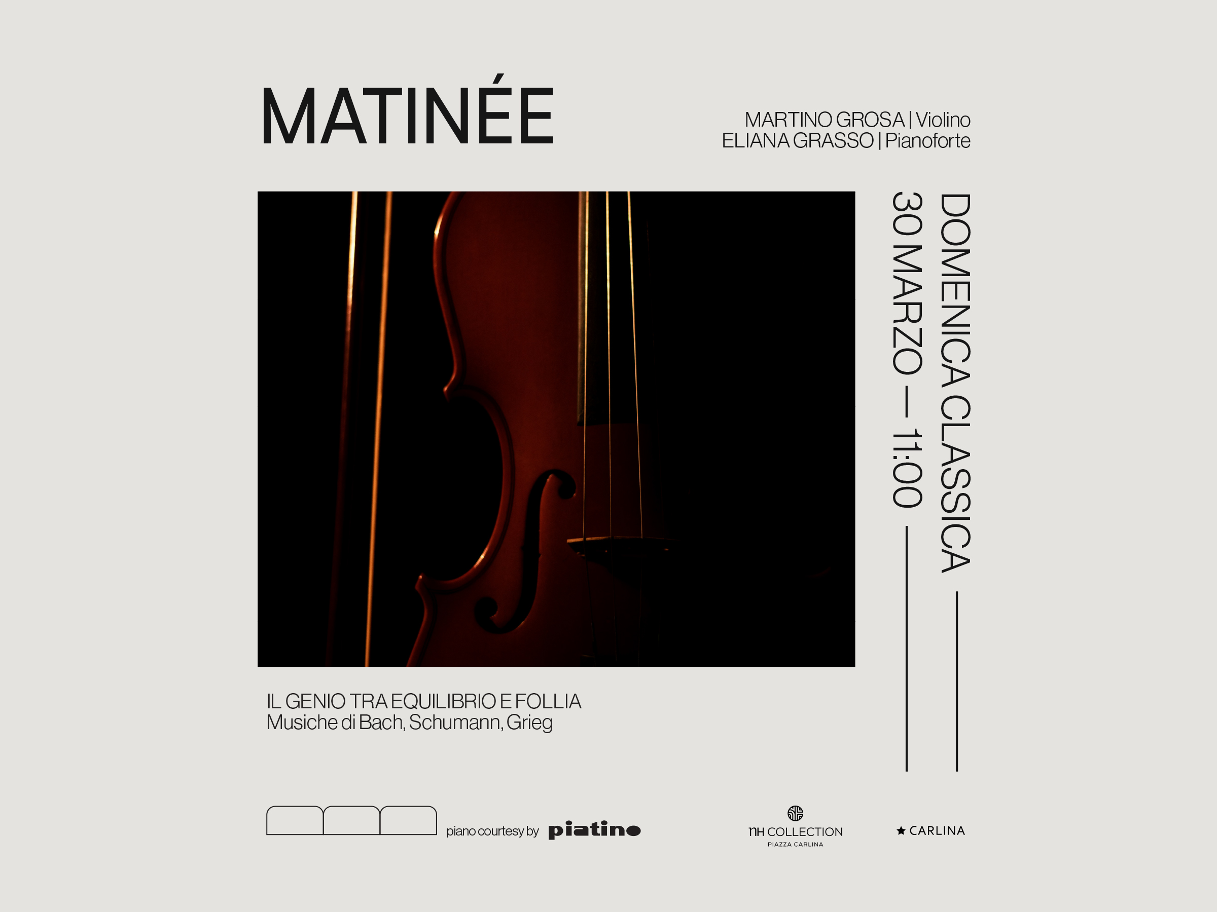 MATINEE 30 MARZO