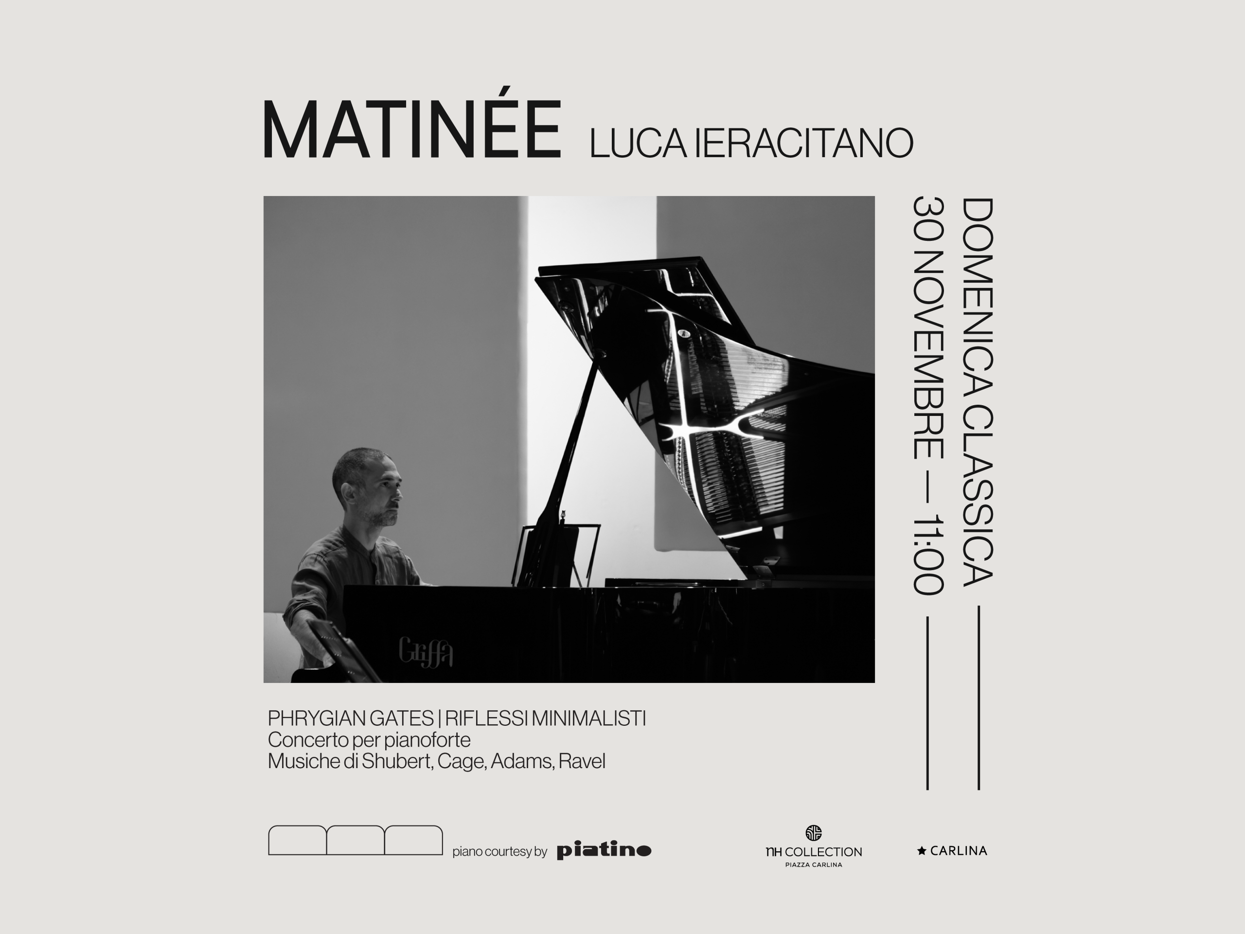 MATINEE 30 NOVEMBRE LUCA IERACITANO