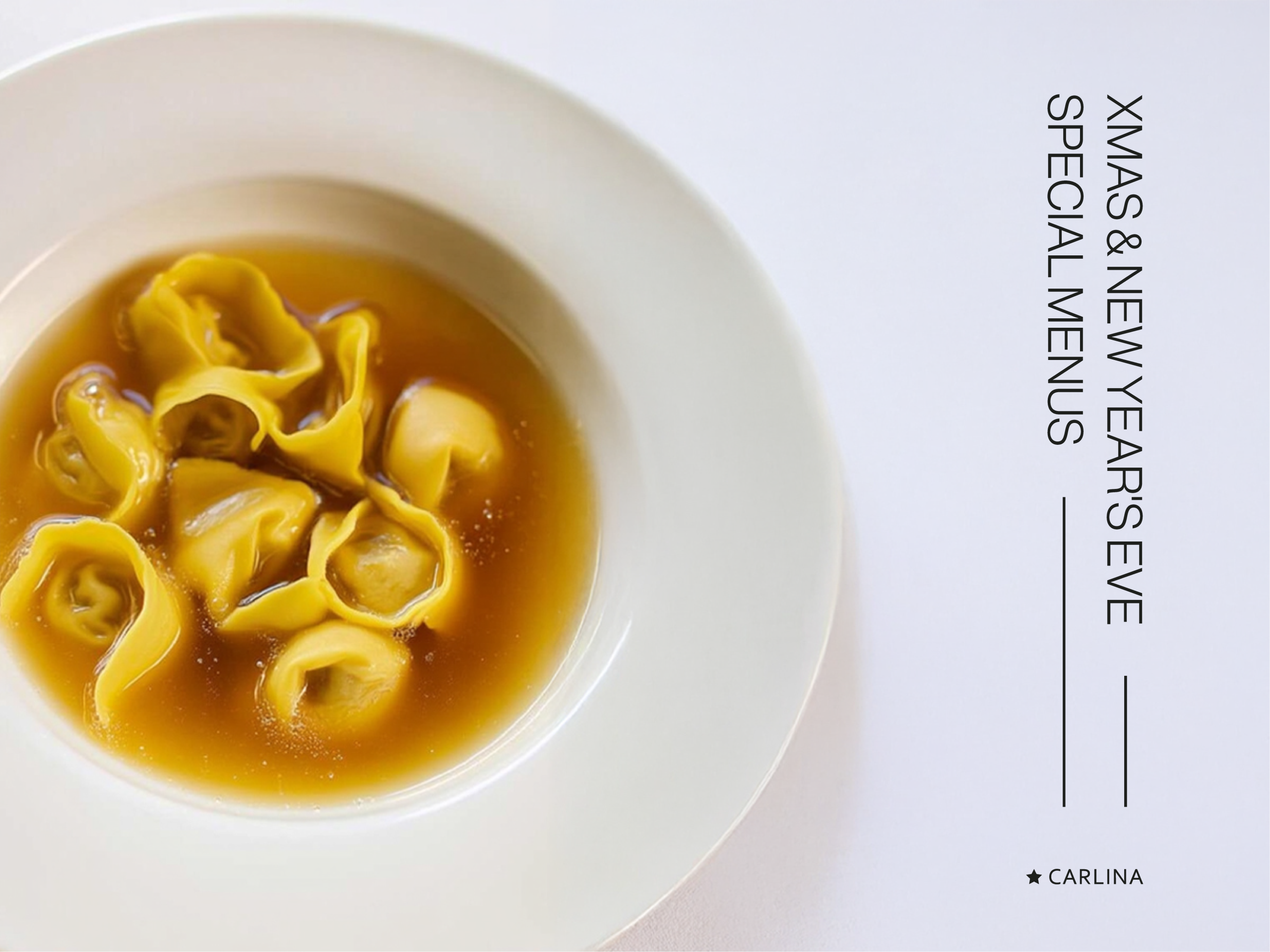 XMAS AND NEW YEAR'S EVE SPECIAL MENUS