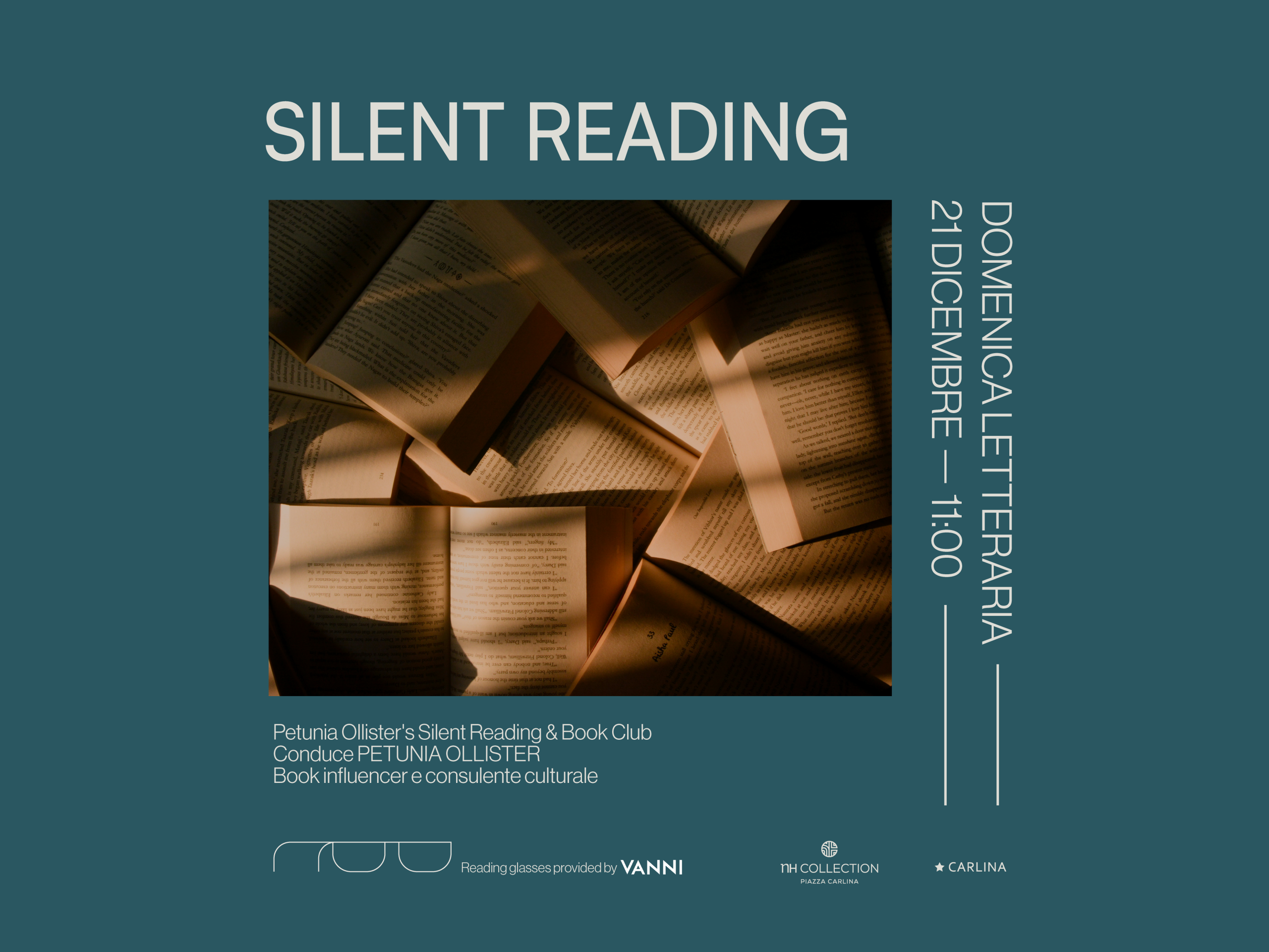 SILENT READING PETUNIA OLLISTER