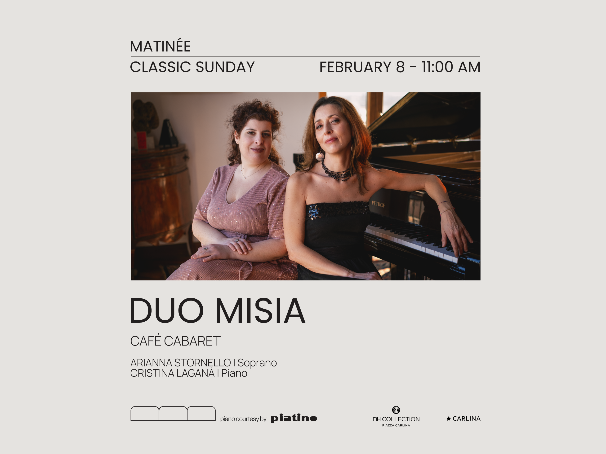 MATINÉE 08.02 DUO MISIA