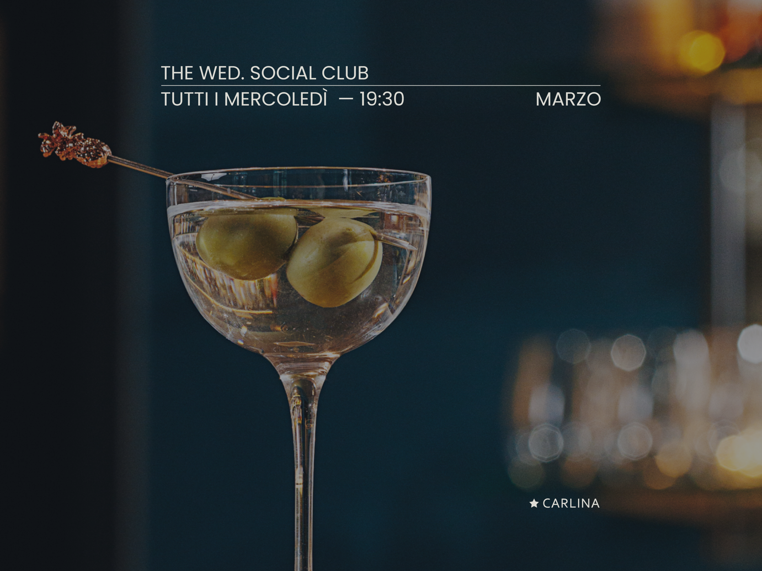 CARLINA THE WED SOCIAL CLUB MARZO 26