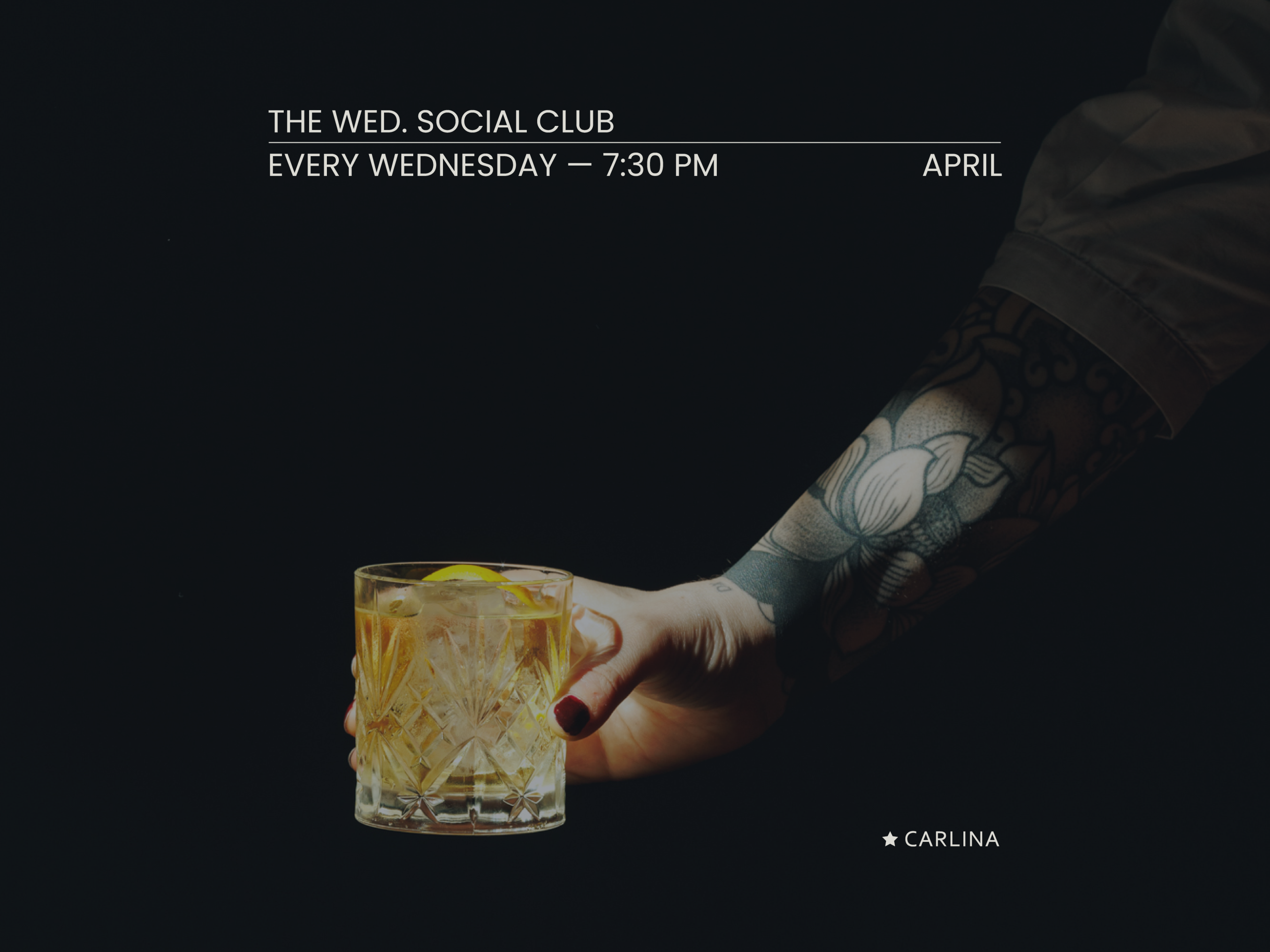 THE WED SOCIAL CLUB APRIL 26