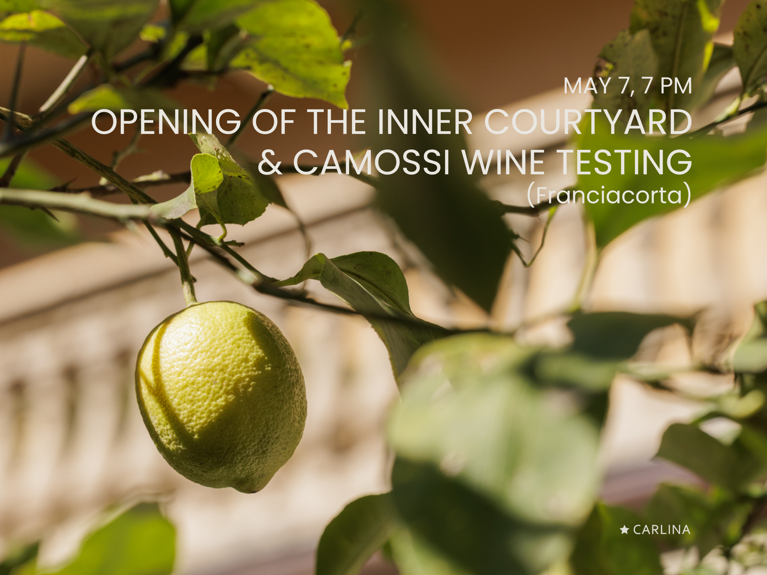 COURTYARD OPENING