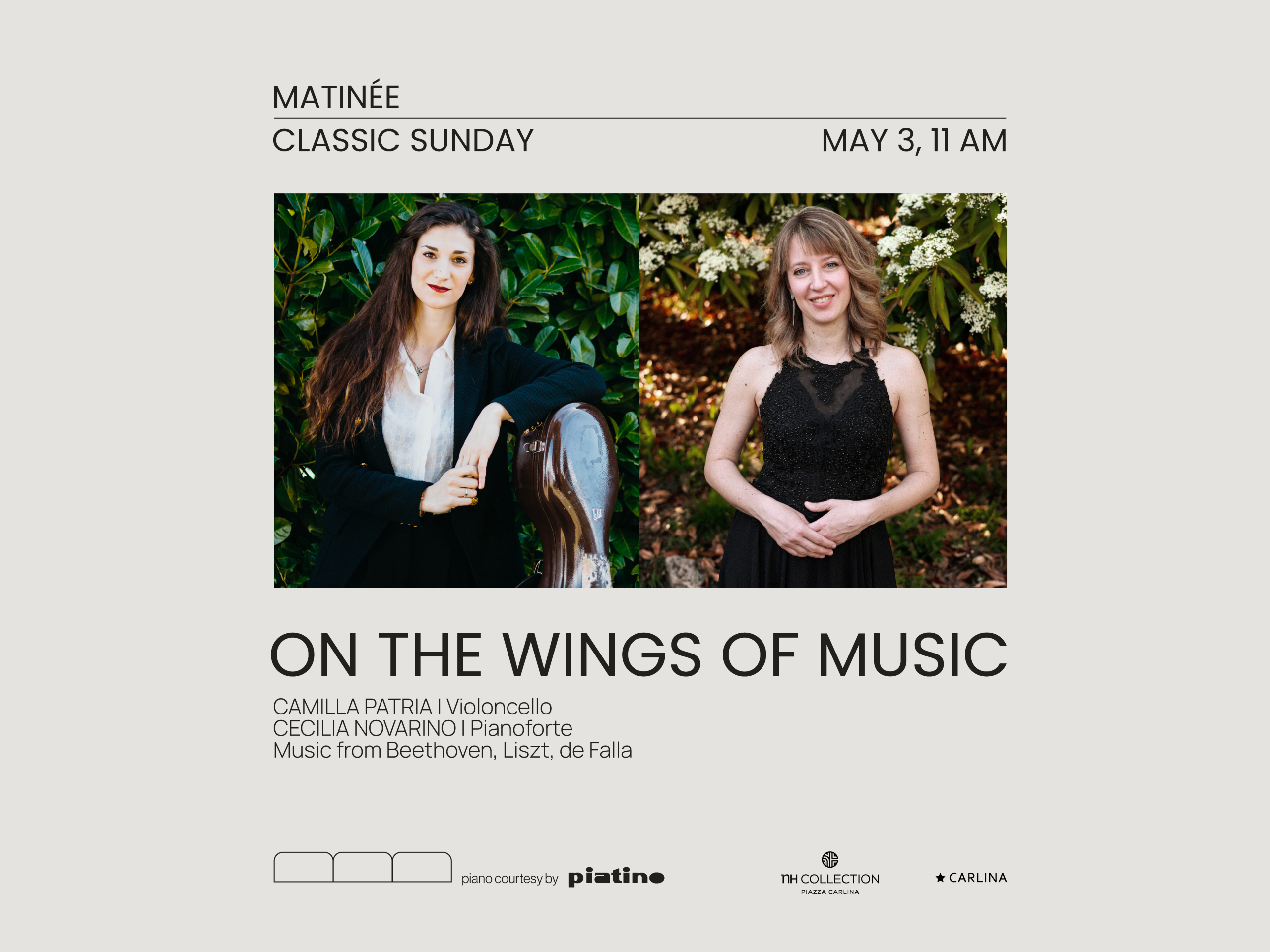 MATINEE 03.05 ON THE WINGS OF MUSIC
