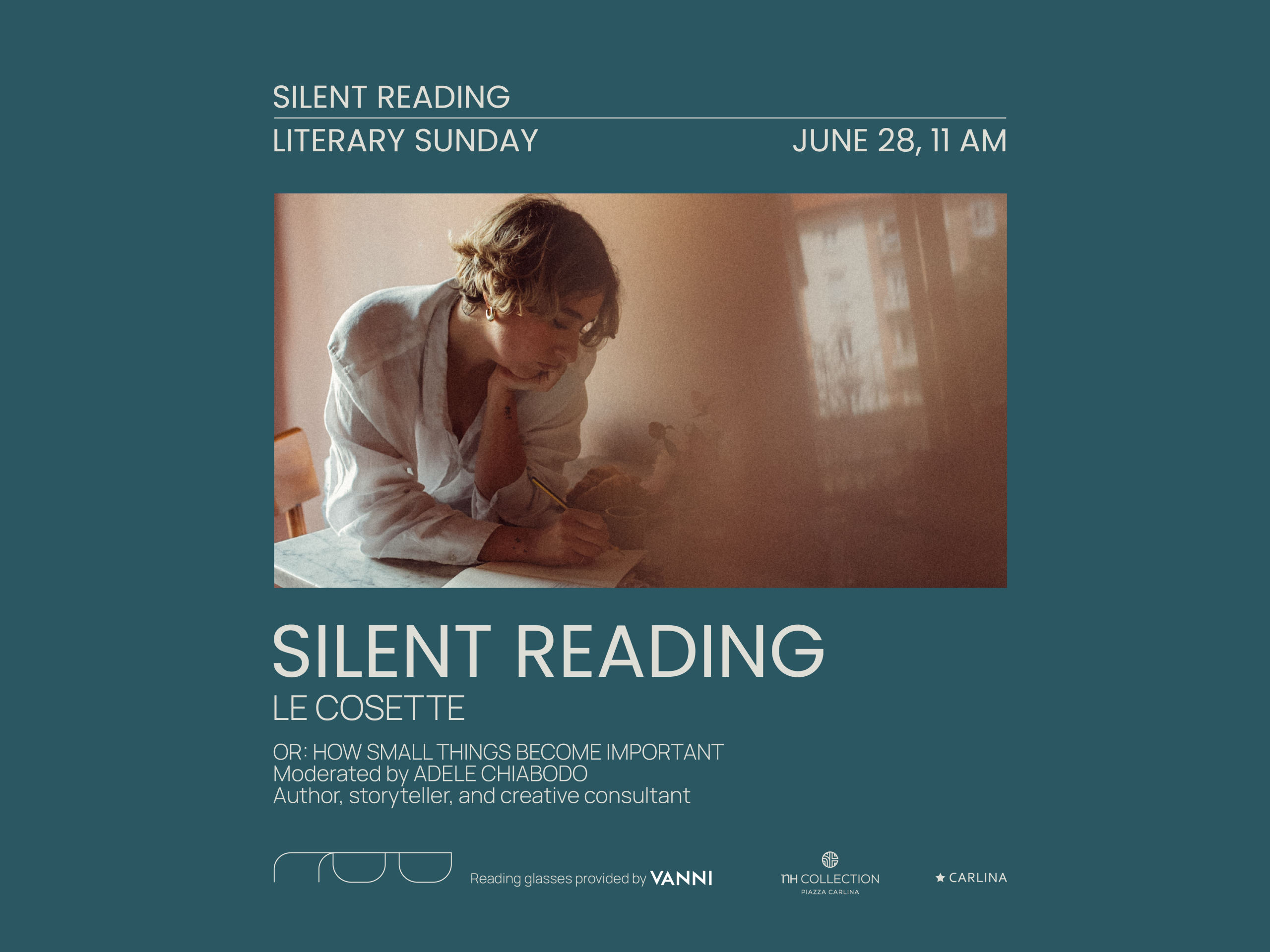 SILENT READING 28.06 ADELE CHIABODO
