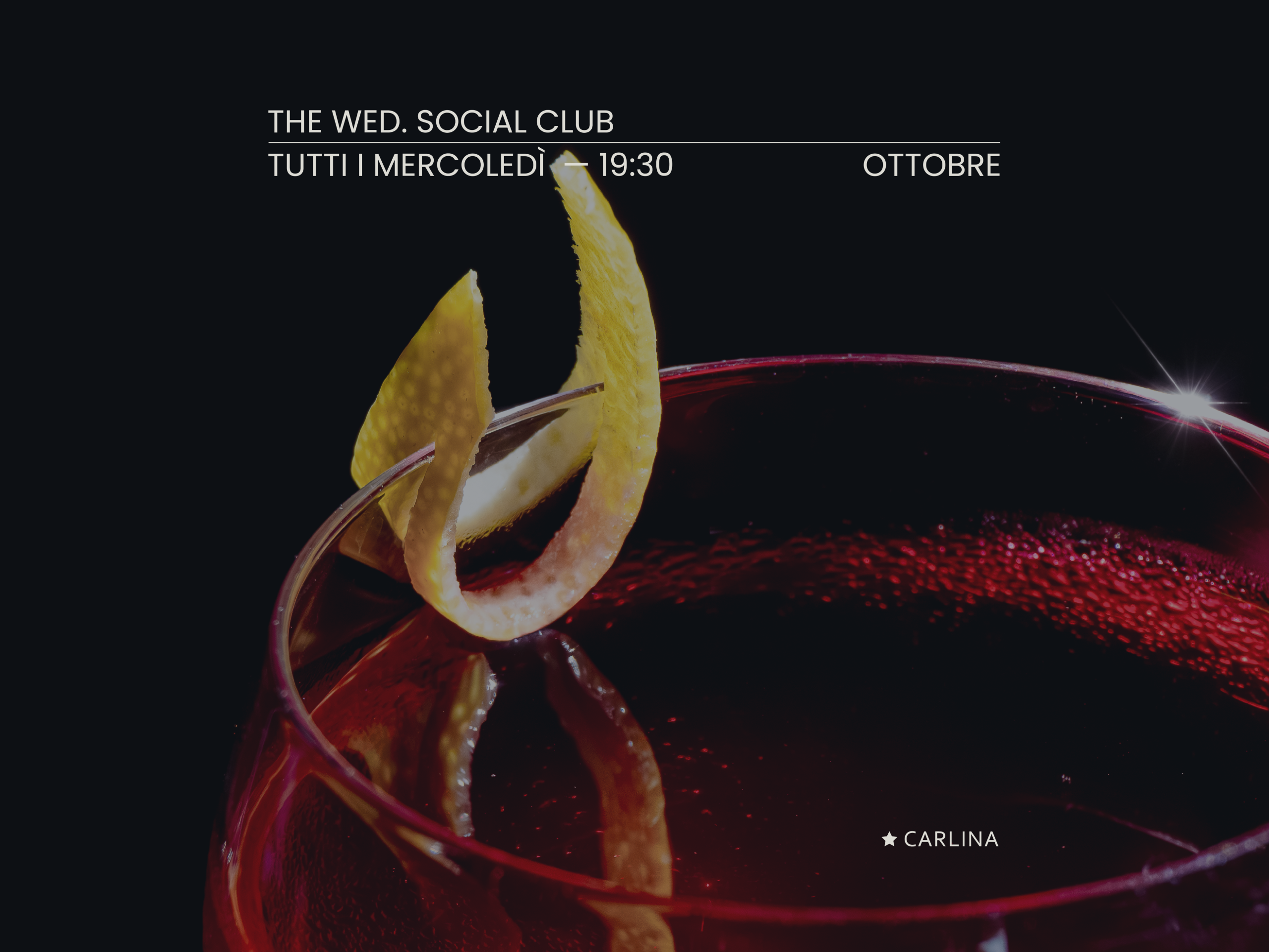 THE WED SOCIAL CLUB OTTOBRE 26